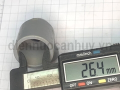 Cút nhựa PVC ren trong đồng ống 27-1/2 inch