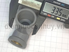 Cút nhựa PVC ren trong đồng ống 27-1/2 inch