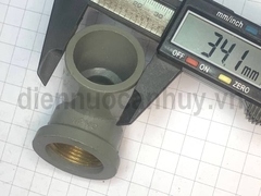 Cút nhựa PVC ren trong đồng ống 27-3/4 inch