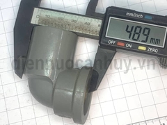 Cút nhựa PVC ren trong đồng ống 27-3/4 inch