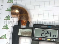 Cút ống đồng điều hòa 22