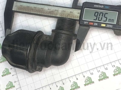 Cút ren ngoài 25-3/4 HDPE Tiền Phong