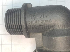 Cút ren ngoài 25-3/4 HDPE Tiền Phong