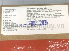 Đá cắt sắt xịn chính hãng Bosch 105x1.2x16 mm