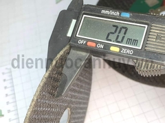 Đá cắt sắt Hải Dương đen nhỡ A36R 125x2x22mm