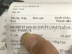 Đai xiết 27 inox xịn 304 ST (16-27) cổ dê inox