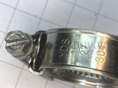 Đai xiết 27 inox xịn 304 ST (16-27) cổ dê inox