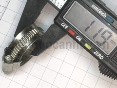 Đai xiết 27 inox xịn 304 ST (16-27) cổ dê inox