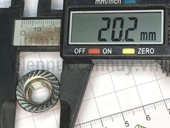 Đai ốc Ecu inox 304 xịn M10 liền long đen