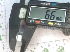 Đai ốc liền long đen M8