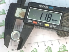 Đai ốc liền long đen M8