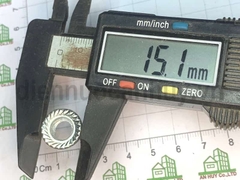 Đai ốc liền long đen M8