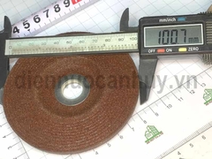 Đá mài inox Hải Dương đỏ WA60P 100x6x16mm