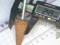 Đá mài lỗ đầu nón nhọn 25mm