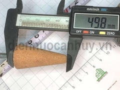 Đá mài lỗ đầu nón nhọn 25mm
