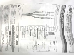 Đầu cáp co nguội trung thế 36KV ngoài trời 3Cx120240mm2_36KV OK3C QTII