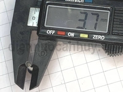 Đầu cos kim rỗng mầu đen đây 6.0