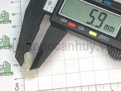 Đầu cos nón chụp phi 5 CE5X nhựa trắng (dùng cho dây 16mm2)