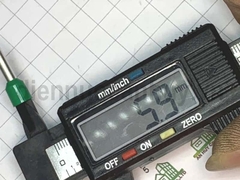 Đầu cốt dây điện 6.0 mầu xanh lá, dạng kim rỗng E6012. bọc nhựa giúp cố định lõi dây, chống đứt dây