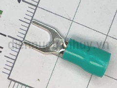Đầu cốt dây điện chữ Y SV2-4 dùng cho dây 2.5 - Đầu cos chẻ bọc nhựa chuyên dùng kết nối dây cáp điện an toàn chống lỏng lẻo
