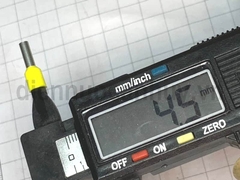 Đầu Cốt Kim Rỗng E4009 Màu Vàng - Cốt Pin Rỗng Cách Điện Cho Dây 4mm2 Giúp Kết Nối Điện Chắc Chắn