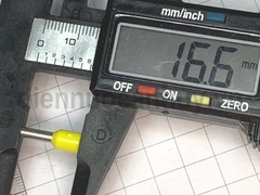 Đầu Cốt Kim Rỗng E4009 Màu Vàng - Cốt Pin Rỗng Cách Điện Cho Dây 4mm2 Giúp Kết Nối Điện Chắc Chắn