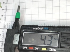 Đầu Cốt Kim Rỗng E4009 Màu Xanh Lá. Cốt Pin Rỗng 4mm2 Cách Điện Cao Cấp Giúp Phân Biệt Pha Điện