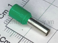 Đầu Cốt Kim Rỗng E4009 Màu Xanh Lá. Cốt Pin Rỗng 4mm2 Cách Điện Cao Cấp Giúp Phân Biệt Pha Điện