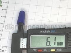 Đầu Cốt xoắn chụp mầu Xanh cho dây 1.5 (1000ctúi)