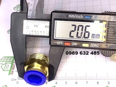 Đầu Nối Khí Ống 12 Ren 21 (12-1/2)