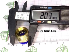 Đầu Nối Khí Ống 12 Ren 21 (12-1/2)