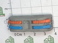Đầu nối nhanh dây điện đôi 2 vào 2 ra