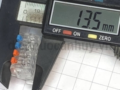 Đầu chia nối nhanh dây điện 2 vào 4 ra trắng