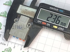 Đầu chia nối nhanh dây điện 2 vào 4 ra xám