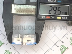 Đầu chia nối nhanh dây điện 2 vào 6 ra trắng