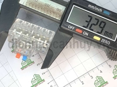 Đầu chia nối nhanh dây điện 2 vào 6 ra trắng