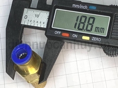 Đầu chõ lọc nước máy phun sương ống 8