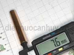 Đầu cos nối thẳng bằng đồng đỏ L25 mm2