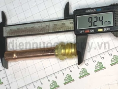 Đầu hàn sẵn nối ống đồng 12.7mm dài 9.6cm ren đầu đực 3/8 (ống 12)