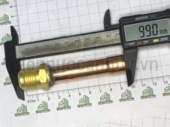 Đầu hàn sẵn nối ống đồng 15.88mm dài 10cm ren đầu đực 12 (ống 16)