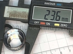 Đầu kép chuyển ren ngoài Đồng mạ crome từ vòi rửa bát sang ren 1/2inch (20mm)