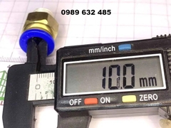 Đầu Nối Khí Ống 10 Ren 13 (10-1/4)