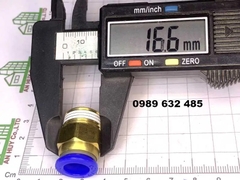 Đầu Nối Khí Ống 10 Ren 17 (10-3/8)