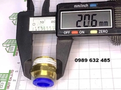 Đầu Nối Khí Ống 10 Ren 21  (10-1/2)