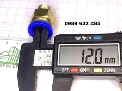 Đầu Nối Khí Ống 12 Ren 13 (12-1/4)