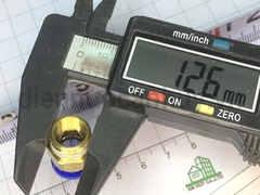 Đầu nối khí ống 8 ren đồng 13 (8-14)