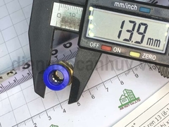 Đầu nối khí ống 8 ren đồng 13 (8-14)