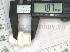 Đầu nối nhanh nhựa ống 10 ren ngoài 21