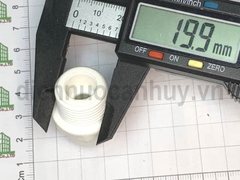 Đầu nối nhanh nhựa ống 10 ren ngoài 21