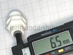 Đầu nối nhanh ống 6 ren ngoài 17